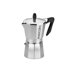 Cafetera Italiana Moka Pedrini Aluminio 3 Tazas