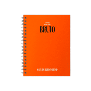 Cuaderno Espiral BRUJO COFFEE ROASTERS - Naranja